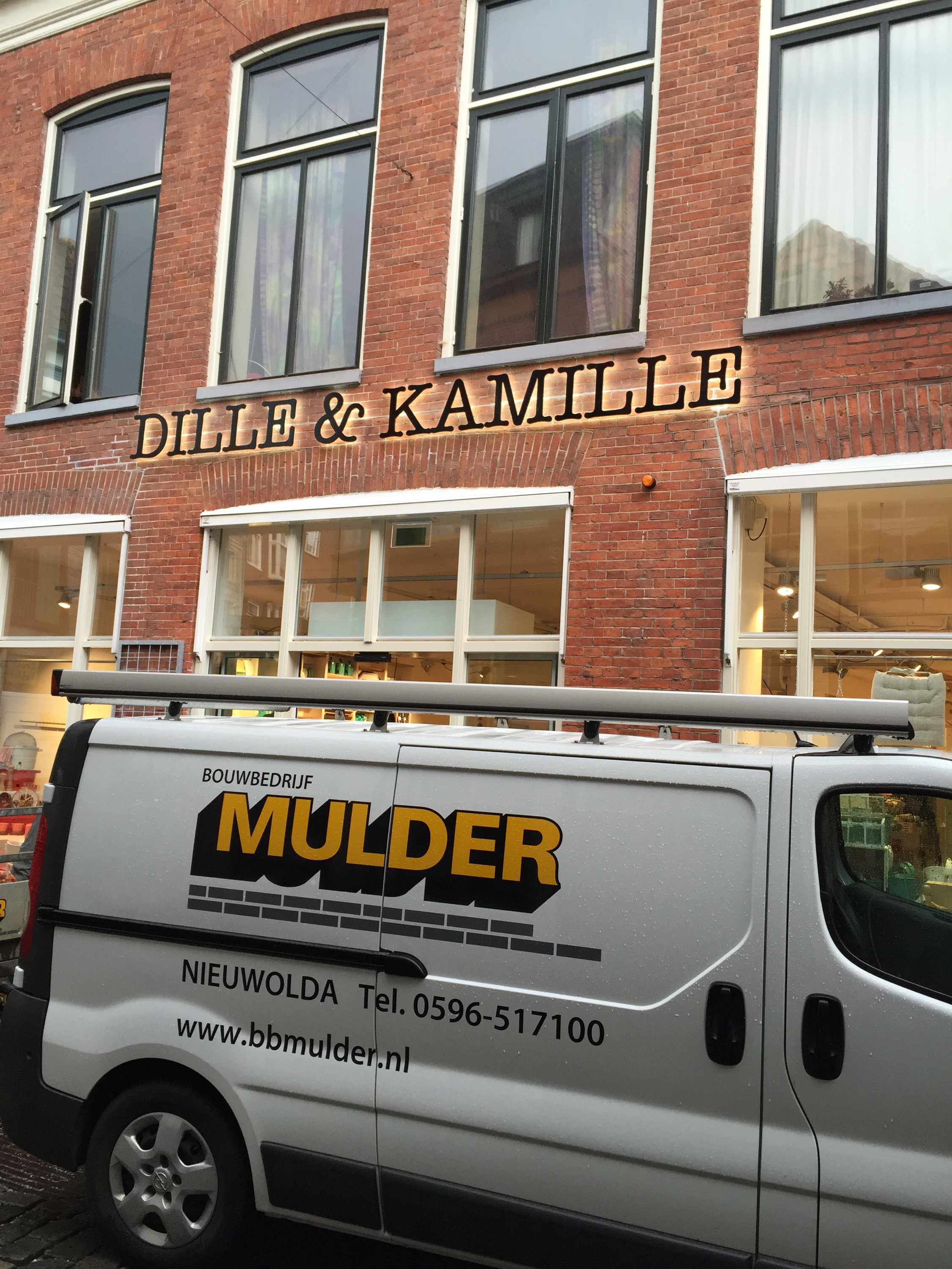 Verbouwing Dille & Kamille Groningen gereed