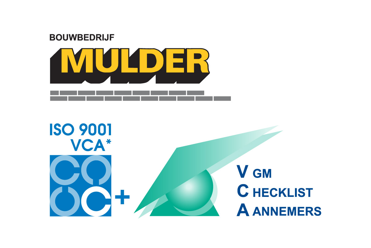 Wij zijn nu ISO 9001 en VCA* gecertificeerd.